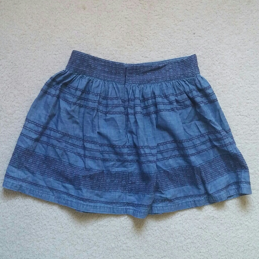Vintage American Eagle Denim Skirt, Size 0 - Picture 3 of 5